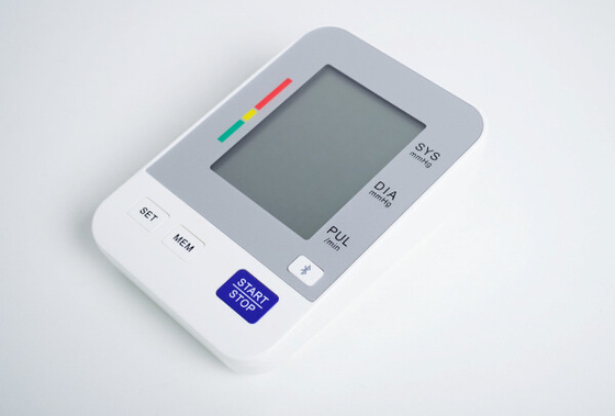 Van Goede Kwaliteit OEM Gray Upper Arm Bluetooth Digital Bloeddrukmeter voor Andriod Verkoop
