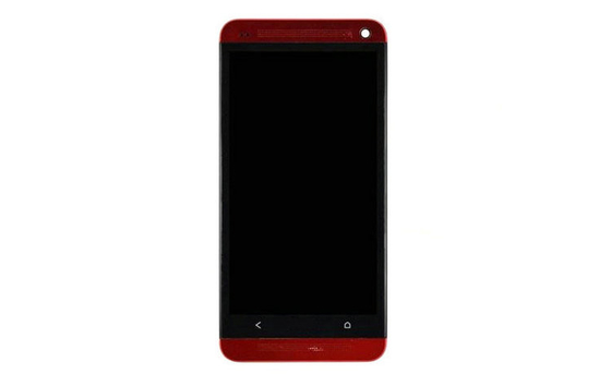 Van Goede Kwaliteit LCD van de de Celtelefoon van reparatiedelen het Scherm Htc het Één LCD Scherm van de Aanrakingsbecijferaar Rood Wit Verkoop