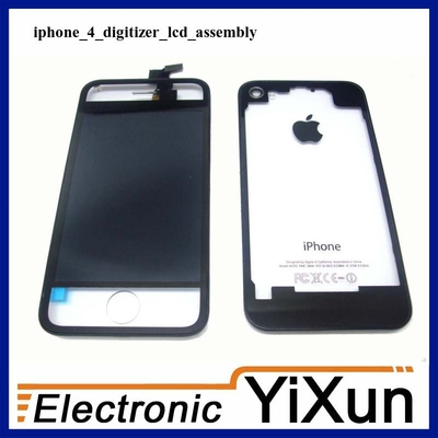 Van Goede Kwaliteit IPhone 4 OEM Delen LCD met Transparante de Uitrustingen van de Vervanging van de Assemblage van de Becijferaar Verkoop