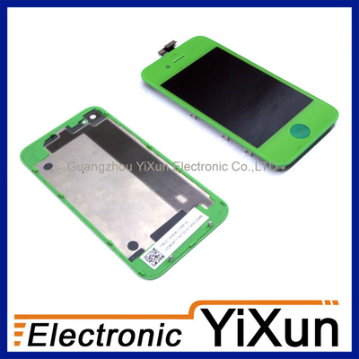 Van Goede Kwaliteit IPhone 4 OEM Delen LCD met Groene de Uitrustingen van de Vervanging van de Assemblage van de Becijferaar Verkoop