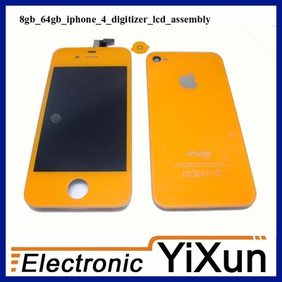 Van Goede Kwaliteit IPhone 4 OEM Delen LCD met de Sinaasappel van de Uitrustingen van de Vervanging van de Assemblage van de Becijferaar Verkoop