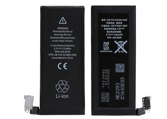 Van Goede Kwaliteit van de iPhonevervanging van 1420mAh 3.7V de Interne Batterij voor Apple-iPhone 4 4G Verkoop