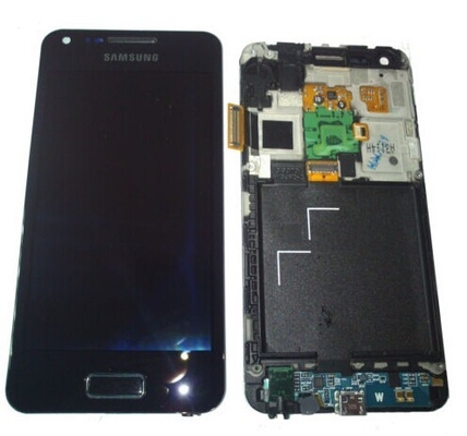 Van Goede Kwaliteit Becijferaar van de de Telefoonschermen van Samsung Lcd de Mobiele die voor Samsung-Melkweg I9003 wordt geassembleerd Verkoop