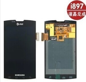 Van Goede Kwaliteit Van de de Telefoonschermen van Samsung I897 LCD de Mobiele becijferaar van de de celtelefoon het Zwarte Lcd Scherm Verkoop