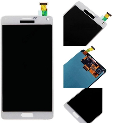 Van Goede Kwaliteit 5.7 Duim van Samsung LCD het Scherm voor Nota 4 LCD met het Wit van de Becijferaarassemblage Verkoop