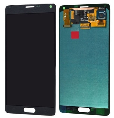 Van Goede Kwaliteit 5.7 Duim van Samsung LCD het Scherm voor Nota 4 LCD met de Zwarte van de Becijferaarassemblage Verkoop