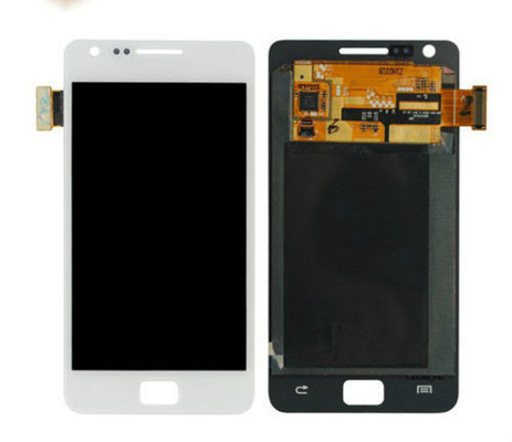 Van Goede Kwaliteit 4.3 Duim van Samsung LCD het Scherm voor S2 I9100 LCD met Becijferaarwit Verkoop