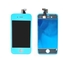 Iphone 4 OEM de Uitrusting van de Delenomzetting voor van het de aanrakings assemly Schutblad van Cellphone LCD Blauwe de Reparatiedelen Bedrijven