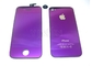 iPhone 4 LCD met Digitizer vergadering vervanging Kits Purple Bedrijven