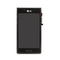 De zwarte, Witte Becijferaar van het de Aanrakingsscherm van 4.3 Duimlg Optimus L7 P700 LCD met Kader Bedrijven