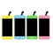 Gele/Roze/Groene/Blauwe iPhone5c LCD OEM van de Becijferaarassemblage Bedrijven
