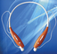 De oranje Oortelefoon van Muziek Draadloze Bluetooth voor Mobiele Telefoon Handfree Bedrijven