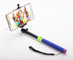 Stok Bluetooth Monopod van roestvrij staal de Handbediende Selfie met Audiokabel voor iPhone Bedrijven